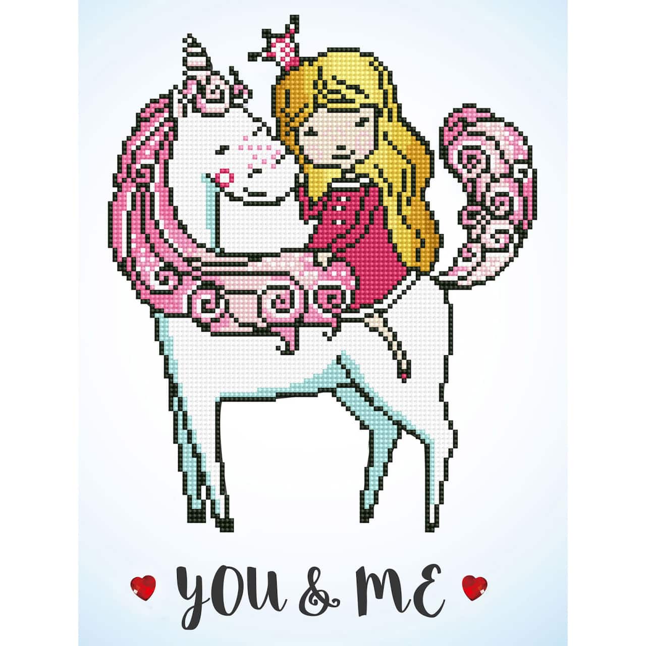 Diamond Dotz® Intermediate You & Me Diamond Painting Kit